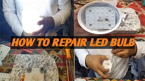how to fix led light not working