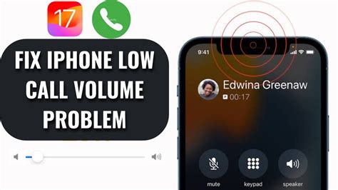 how to fix low call volume problem in iphone