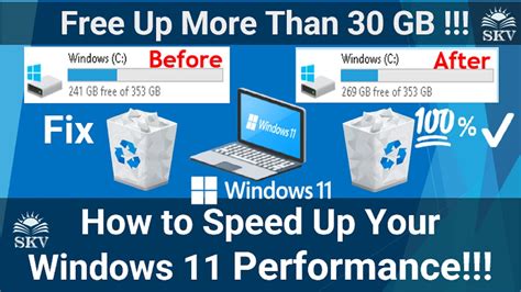 how to fix low disk space on windows 11