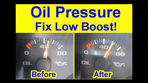 how to fix low engine oil pressure light
