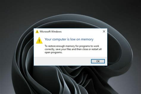 how to fix low memory on windows 11