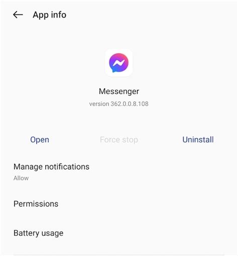 how to fix messenger notifications not working android