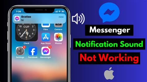 how to fix messenger notifications on iphone