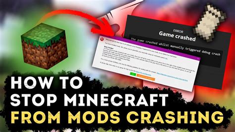 how to fix minecraft crashing