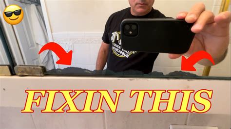 how to fix mirror edges