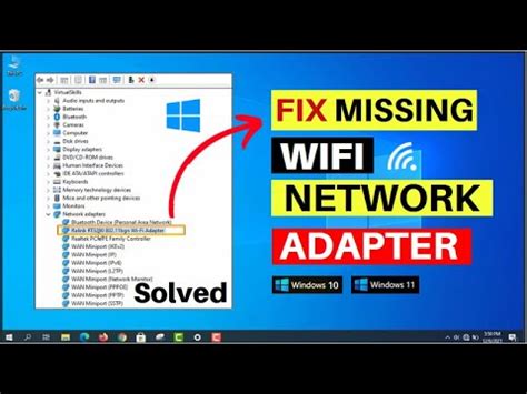 how to fix network adapter problem in windows 10