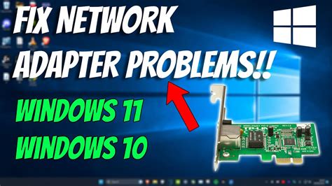 how to fix network adapter problems