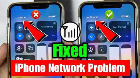 how to fix network problem in iphone 7 plus