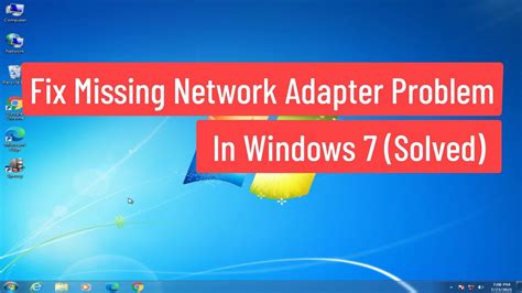 how to fix network problem in windows 7