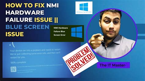 how to fix nmi hardware failure