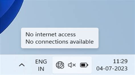 how to fix no internet access in pc