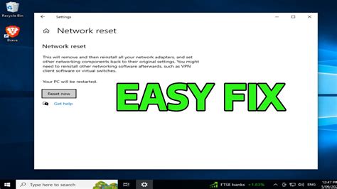 how to fix no internet secured problem in windows 10
