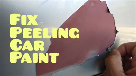 how to fix paint on a car