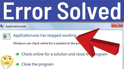 how to fix program has stopped working