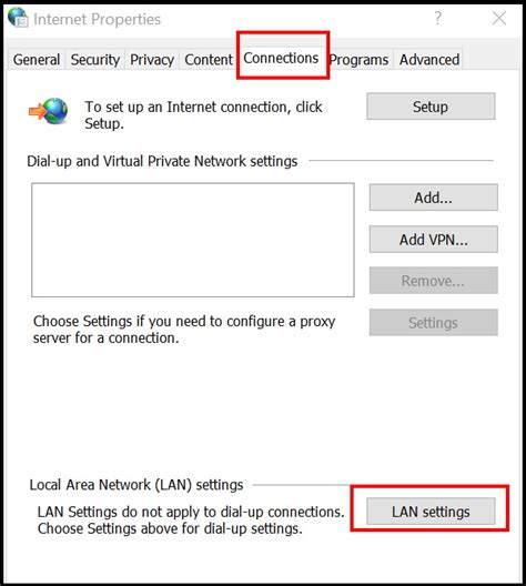 how to fix proxy settings windows 10
