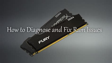 how to fix ram issues on pc