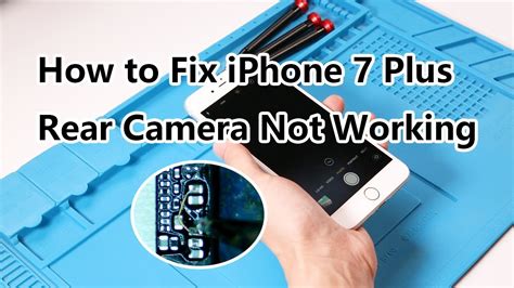 how to fix rear camera not working