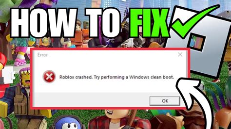 how to fix roblox crashed please perform a windows clean boot