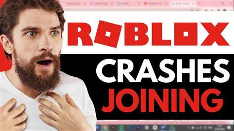 how to fix roblox crashing when joining game