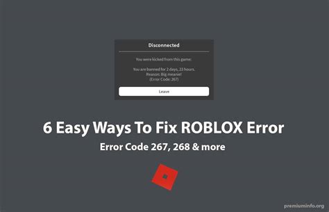 how to fix roblox error 279
