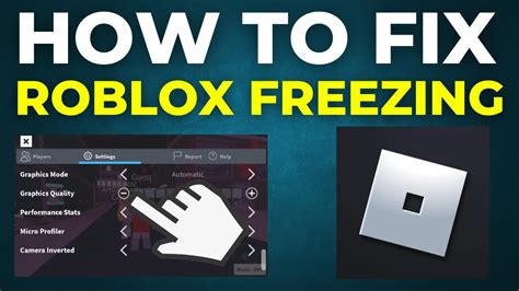 how to fix roblox freezing screen