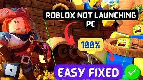 how to fix roblox not launching pc