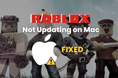 how to fix roblox not updating on mac