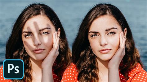 how to fix shadows on face in photoshop