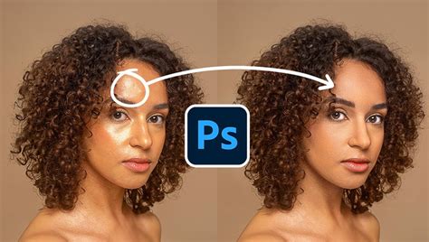 how to fix shiny face in photoshop
