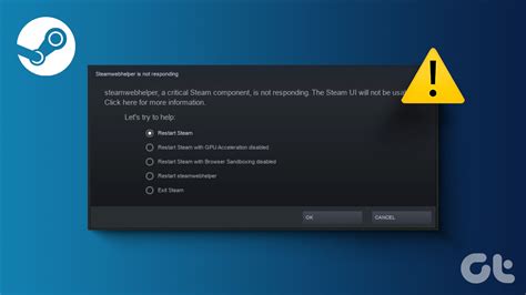 how to fix steamwebhelper is not responding