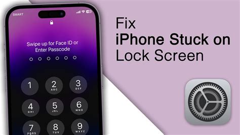 how to fix stuck lock button on iphone