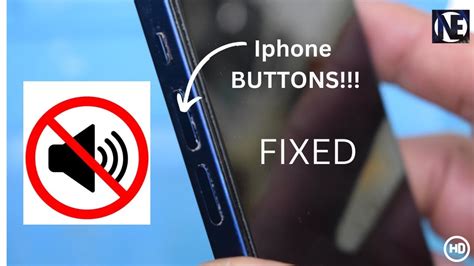 how to fix stuck volume button on iphone