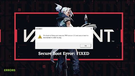 how to fix system error in valorant
