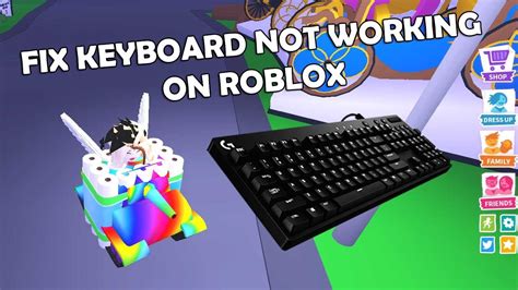 how to fix the keyboard on roblox