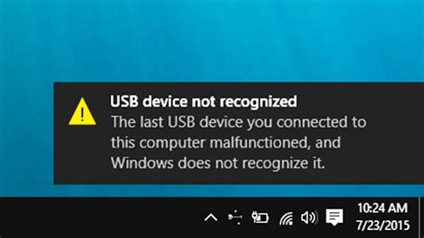how to fix the last usb device not recognized