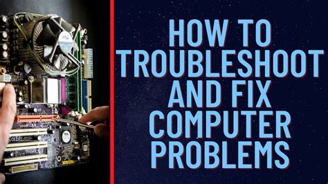 how to fix troubleshooting in computer