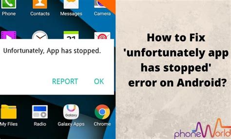 how to fix unfortunately app has stopped error on android tv