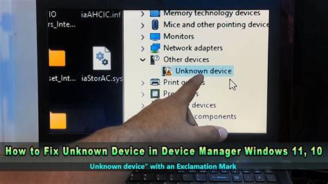 how to fix unknown device windows 10