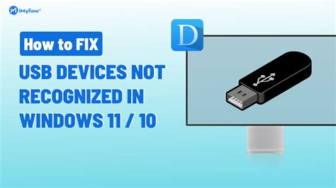 how to fix usb device not recognized using cmd