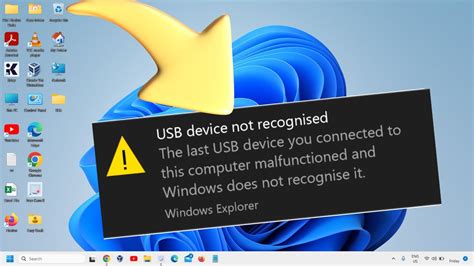 how to fix usb device not recognized windows 11 reddit