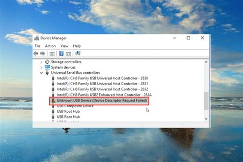 how to fix usb device_descriptor_failure
