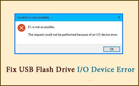 how to fix usb io device error
