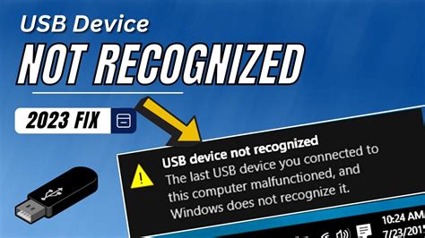 how to fix usb not supported