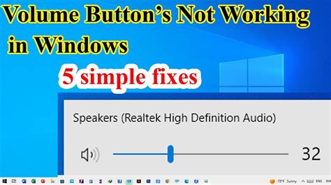 how to fix volume button broken