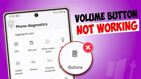 how to fix volume button not working samsung