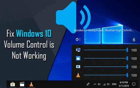 how to fix volume button not working windows 10