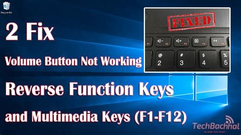 how to fix volume keys not working