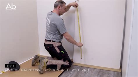 how to fix wall panels in shower