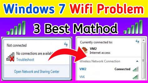 how to fix wifi problem in windows 7