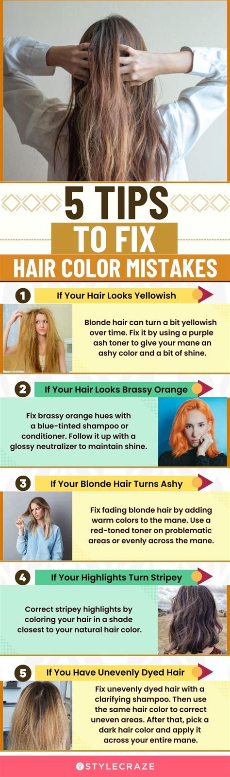 how to fix wrong hair color